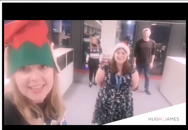 Mesouk's tweet photo. Congratulations & well done to the two winners of our Carol Off... @ThompsonsLaw and @HughJamesLegal. Great to see so much effort being put in, we hope you had fun doing it! You can see their wonderful videos on our website at https://t.co/Ny9NSnuT4V https://t.co/UisYwIS1mO