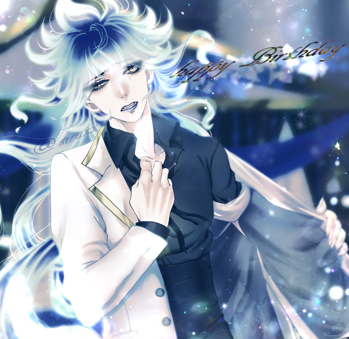 「イデア氏
お誕生日おめでとう✨✨✨
#異端の天才誕生祭2020
 #全宇宙が僕を」|慧那(えな)5月分有償依頼受付中のイラスト