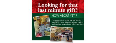 Looking for that last minute gift? How about YETI? Big Green Egg and grilling accessories? Gift cards? - mailchi.mp/sullivanhardwa…