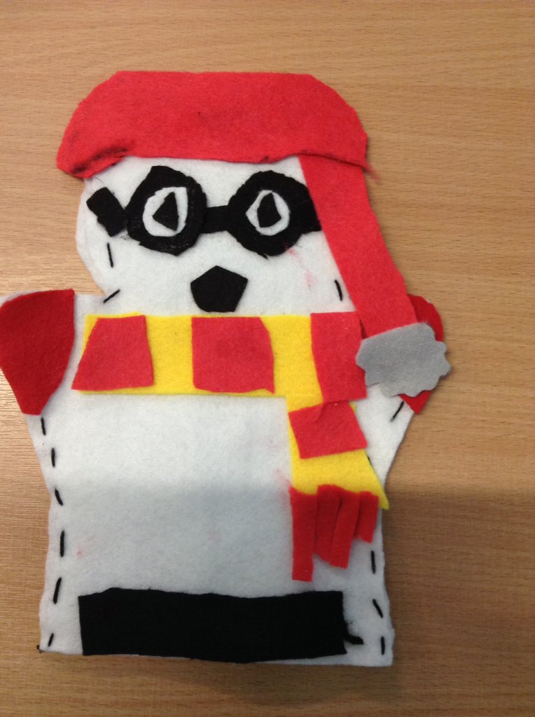 latimerprimary's tweet image. The big reveal - well done #ClassBL for some amazing hand puppets!