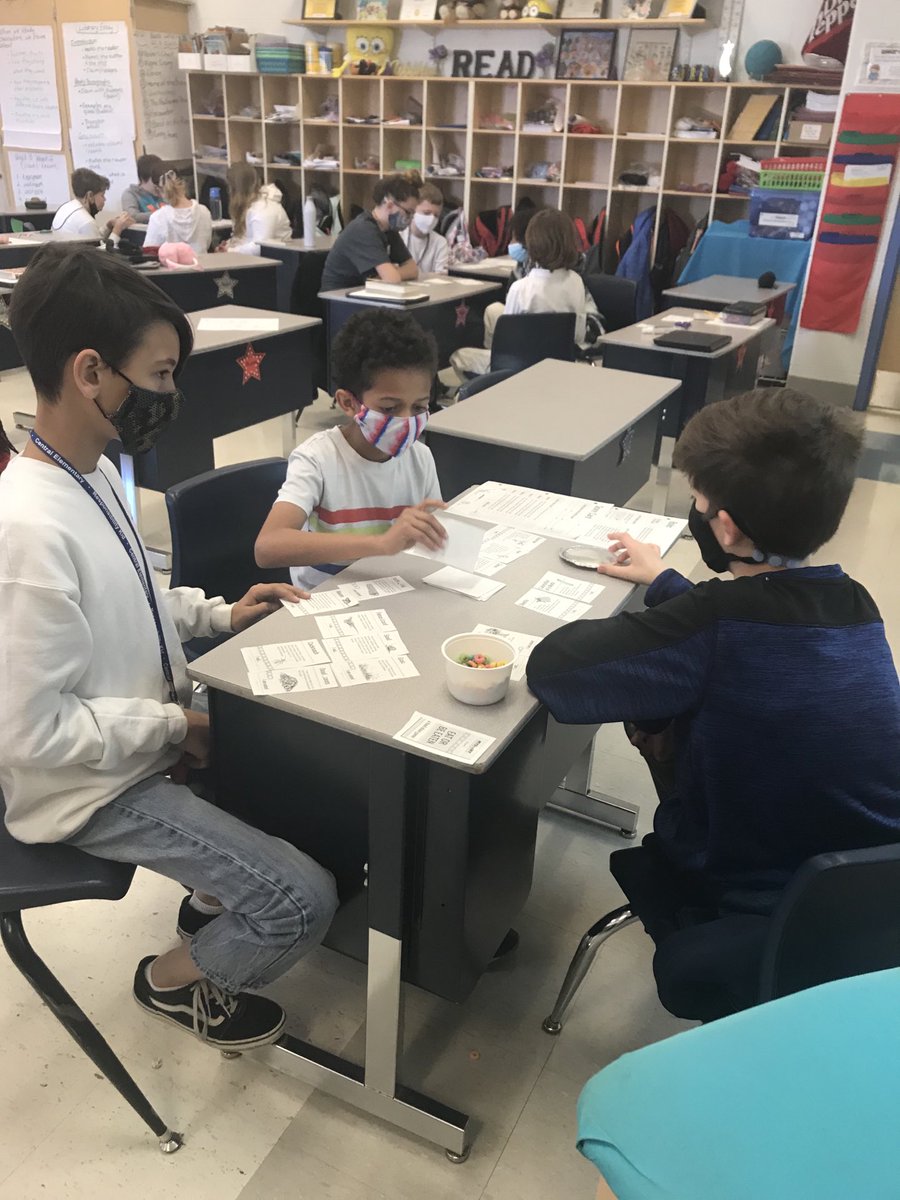 ClassPhillips1's tweet photo. Eat or Be Eaten!  The food chain game!  #celearns https://t.co/PuSK7vgBEo