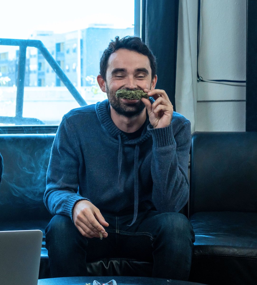 If your flower makes you smile like that, you must have picked it up at one of our dispensaries 🌎 

Photo Credit: chadwiiiiick 
Model: <a href="/reganomix/">bill regan</a>

#fromtheearth #kcmo #kclocal #kccannabis

Must be 18+ to view this content. Medical cannabis use is for certified patients only.