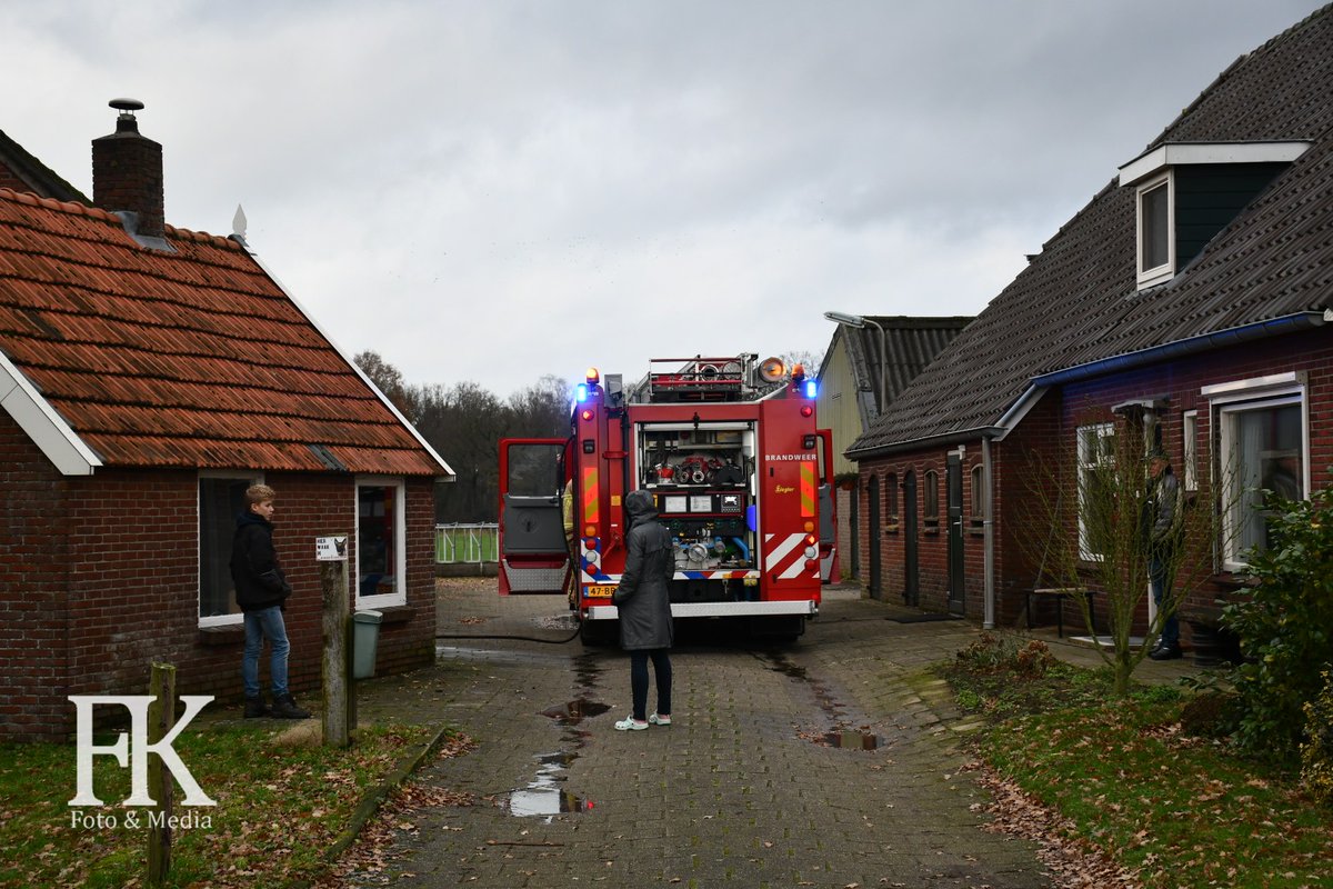Melding brandweer Den Ham inzake hulpdiensten