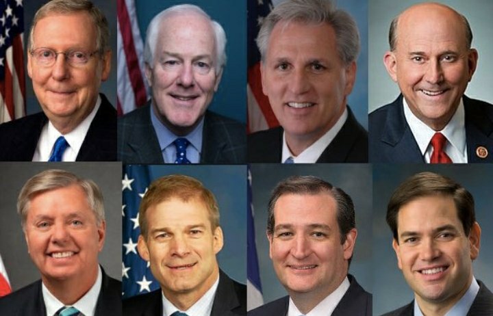 MdrnWrld's tweet image. BTW, to help Jen O'Malley Dillon, who actually said "“I’m not saying they’re not a bunch of f---ers."

Republicans? Nah, they're not f---ers. 

But anyone who looks up to this roster of f---ers? Definitely f---ers.  Feel better??
#DemVoice1 
#FreshTweets