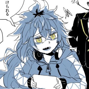 髪が一番描くの好きだからイデアくんは描いてて楽しい? 