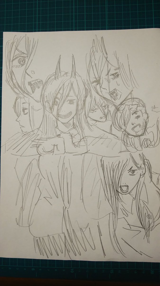 パワーちゃん落書き 