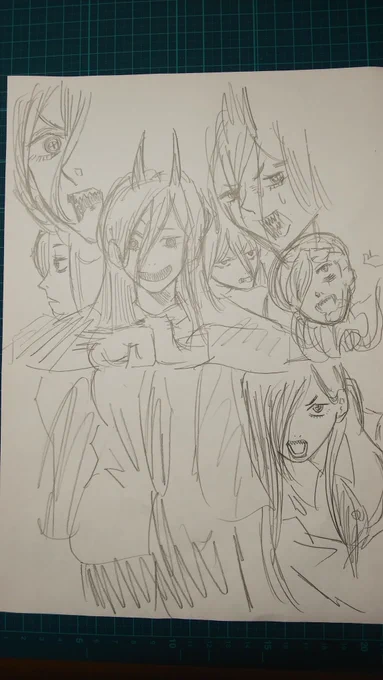 パワーちゃん落書き 