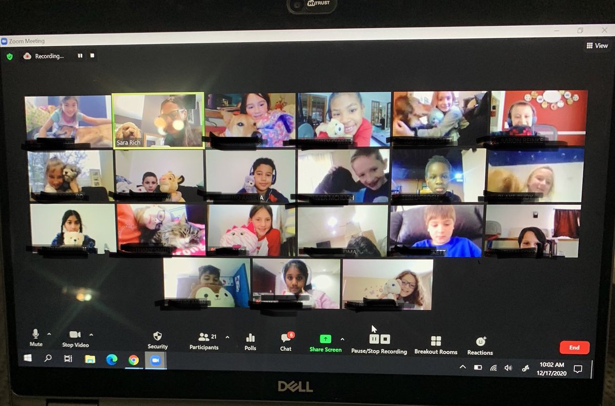 Furry Friend Day for spirit week! I love all of the cuteness in this picture! #c2cinwb #roosevelt2020 #huskyspiritweek <a href="/WBSDHuskies/">Roosevelt</a>