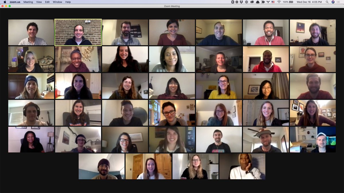 jkeesh's tweet image. Proud of what our team at @CodeHS accomplished this year despite the many challenges of the pandemic to support schools, teachers, and students - a few fun photos from our end of year virtual meetup