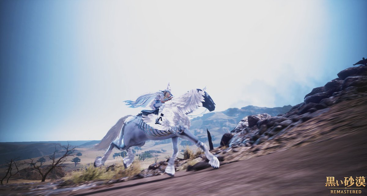 シマクマ 黒い砂漠 スプリントで自動使用 楽しいし早いけどすごい止まるねｗｗ