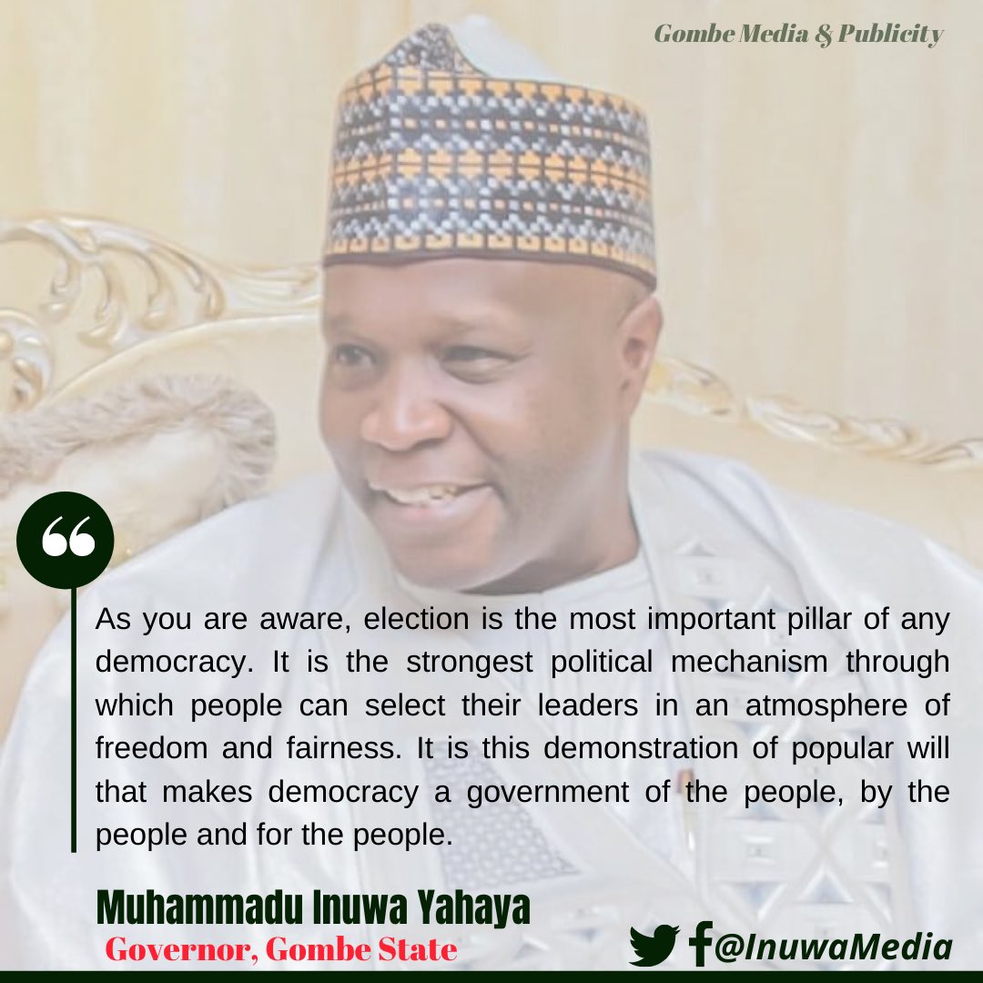 Press Affairs, Gombe Gov’t tweet media
