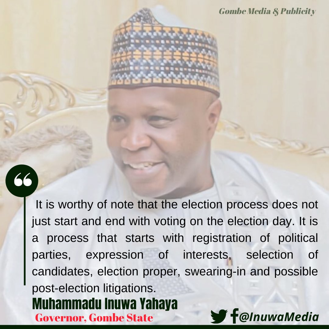 Press Affairs, Gombe Gov’t tweet media