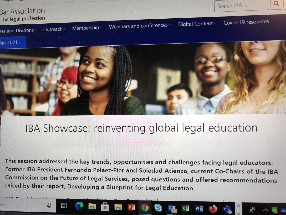 Showcase to present blueprint on global legal education by <a href="/IBAevents/">IBA Events</a> and <a href="/LsglPresidency/">LSGL</a> as a highlight of the annual conference, says <a href="/IBAnews/">IBA News</a>  ibanet.org/Article/NewDet…