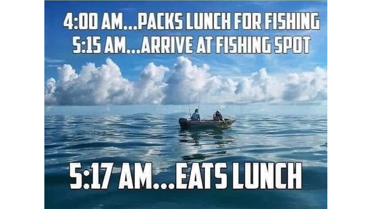 Yeah, I'm guilty of this one or otherwise the opposite. I've come home at the end of the day with my lunch still in the bag because I got too distracted with fishing. 

#fishing #fishinglife #gofishing