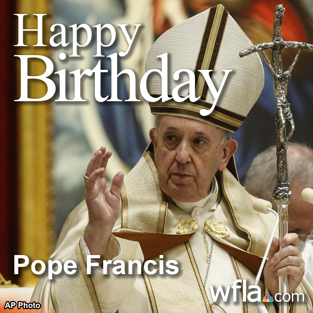 Happy 84th Birthday, Pope Francis!  