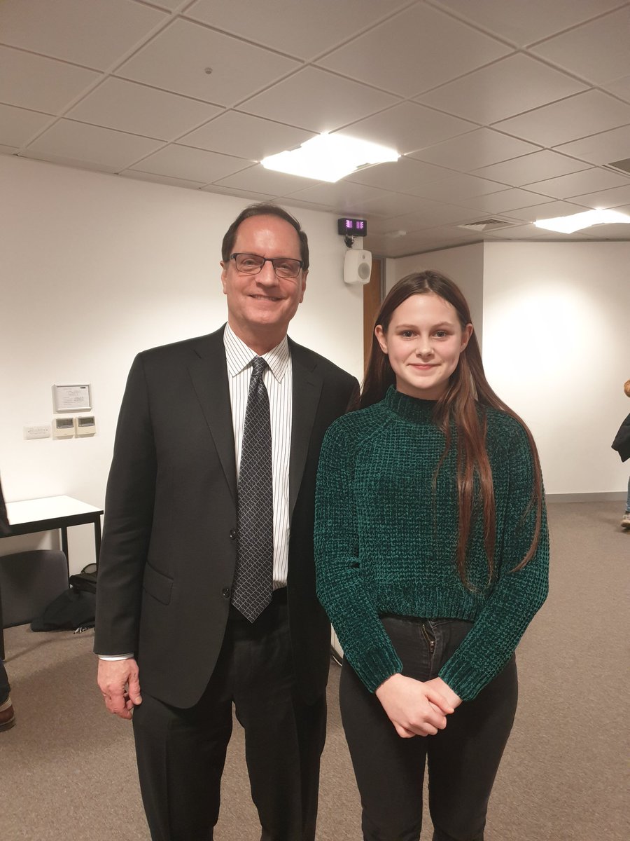 RugbyMum1989's tweet photo. Today Elexia picked her GCSE options with her future career goals in mind. Thanks to this meeting @JButing in January she is now aiming to be a criminal defence barrister. #MeetYourHeroes #FutureInLaw #inspirational #ThisGirlCan https://t.co/kz3mJmKYOh