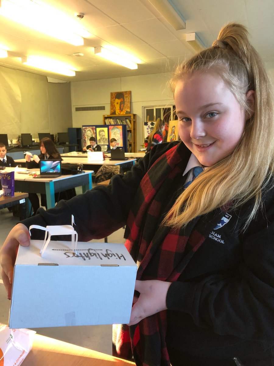 NorhamScience's tweet image. Walking reindeer! Well done Melissa and Brogan the winners @norhamhigh