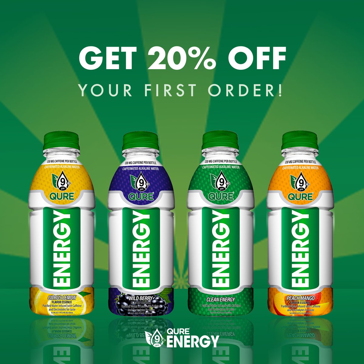QureEnergy's tweet photo. Stock up and #Energize for the holiday. #QureEnergy
⁠
The Perfect Fusion of 9+pH Alkaline Water, 130mg Caffeine, and Flavor Essences. #EnergizeYourWater⁠
⁠
https://t.co/8F7KBtuX6t⁠
⁠
#CaffeineWater #EnergyWater #AlkalineWater #Electrolytes #9pH   #Water #EnergyDrink https://t.co/fxzfjF60Vz
