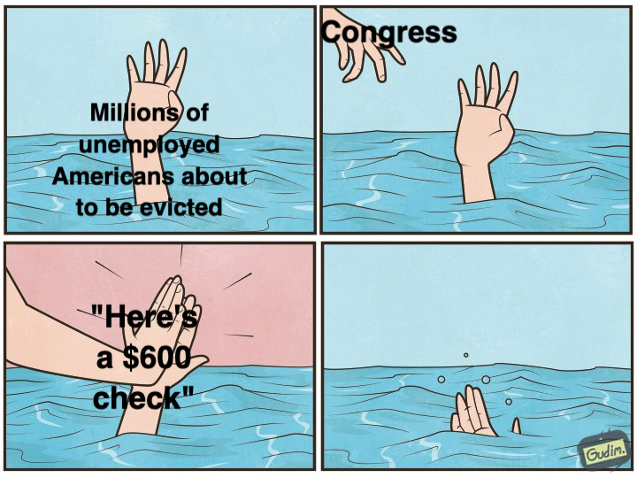 PatrioticMills's tweet image. Remember, Congress must spend $3-4.5 trillion to provide sufficient economic relief. 

Their current proposal isn't even close to enough.