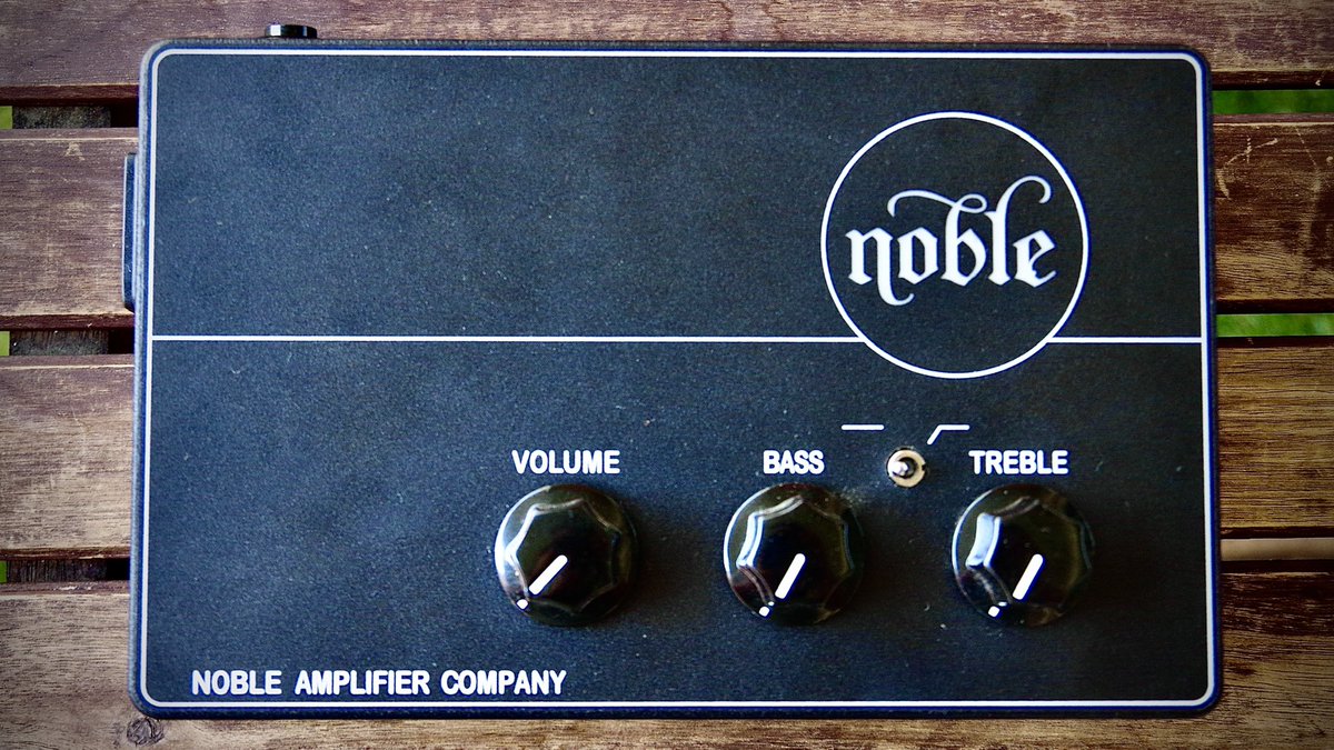 Noble preamp まさにNoble な音！ EQはブースト方向のみ。 先に 