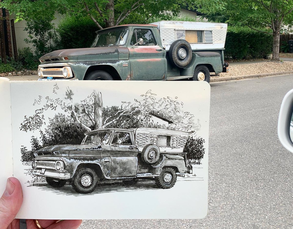 Pickup at Franklin and Dakota, Denver, Aug 15