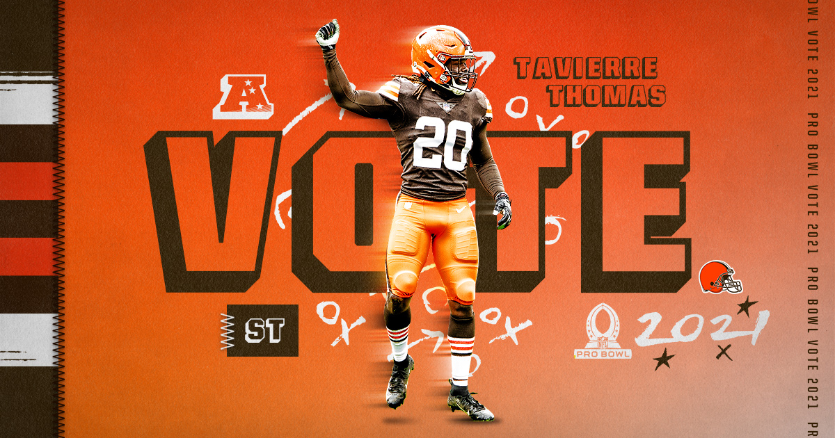 Browns's tweet photo. RTs = DOUBLE the Pro Bowl Votes!

#ProBowlVote + @TavierreT https://t.co/sLCq5NlRdS