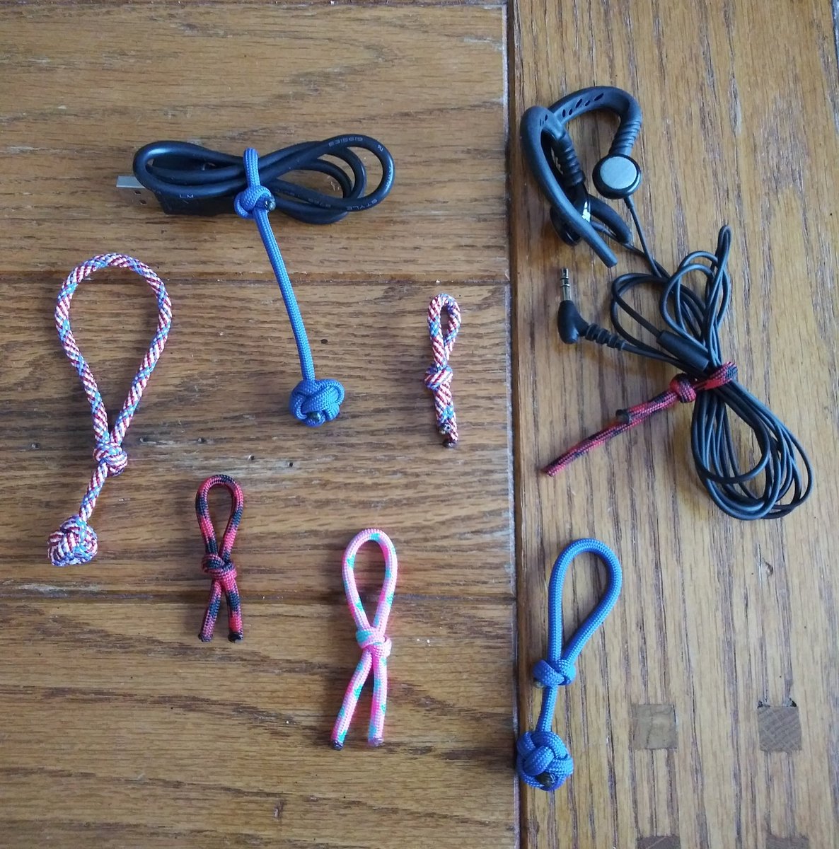 shskaercher's tweet image. I can't stand to throw away my scraps of Paracord. So I made Paracord Cord Keepers! #DIY #makergonnamake