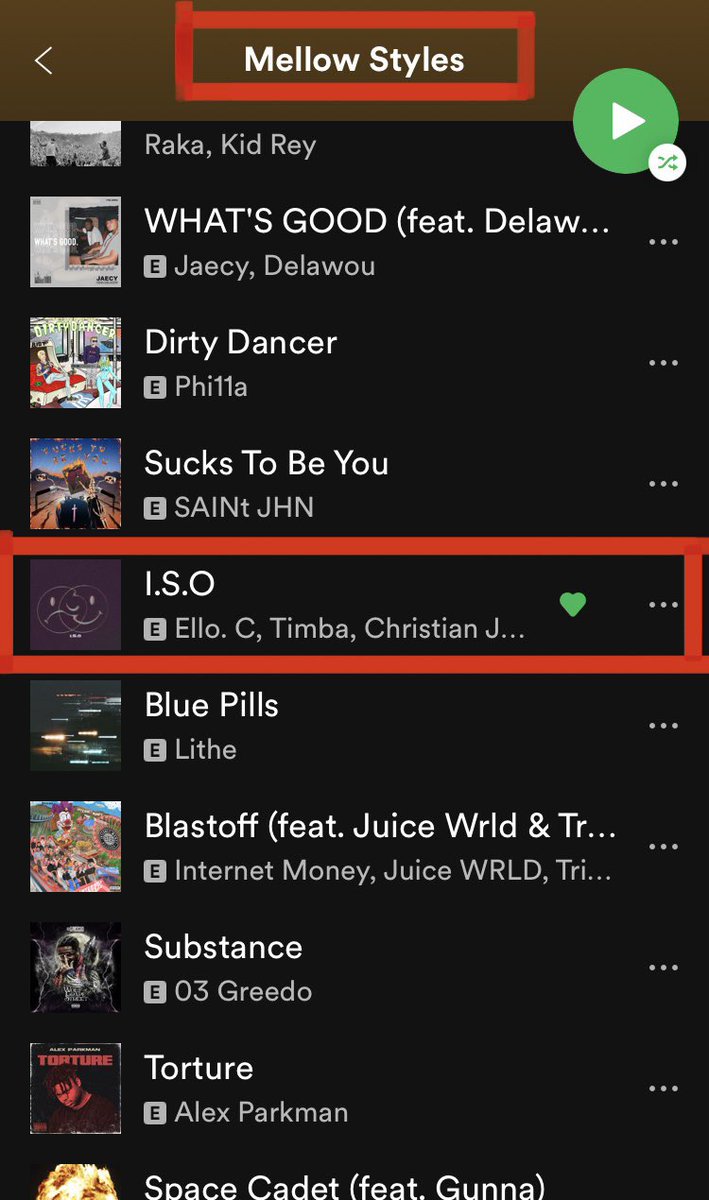 Ayyyy!! ya boys made it on “The Drip” and “Mellow Styles” Playlist 🥲 <a href="/SpotifyAU/">Spotify Australia</a> ❤️

“I.S.O” - <a href="/ello_c/">Ello.C</a> <a href="/chrisjo__/">Christian Joseph</a> OUT NOW 🙏🏾😇
