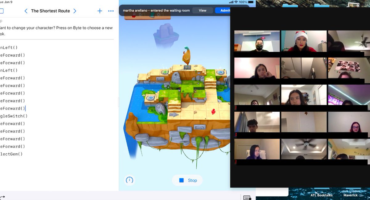 hshpilc's tweet photo. Hour of Code with Mr. Segovia's class! We had a blast using Apple's @SwiftPlayground! We learned how to use Swift code for commands and learned how to debug. Can't wait for our next lesson! #HourofCode #HCISDEdTech https://t.co/x121lGbiQl