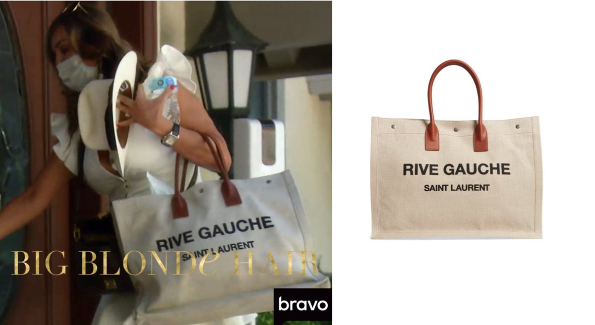 saint laurent beach tote