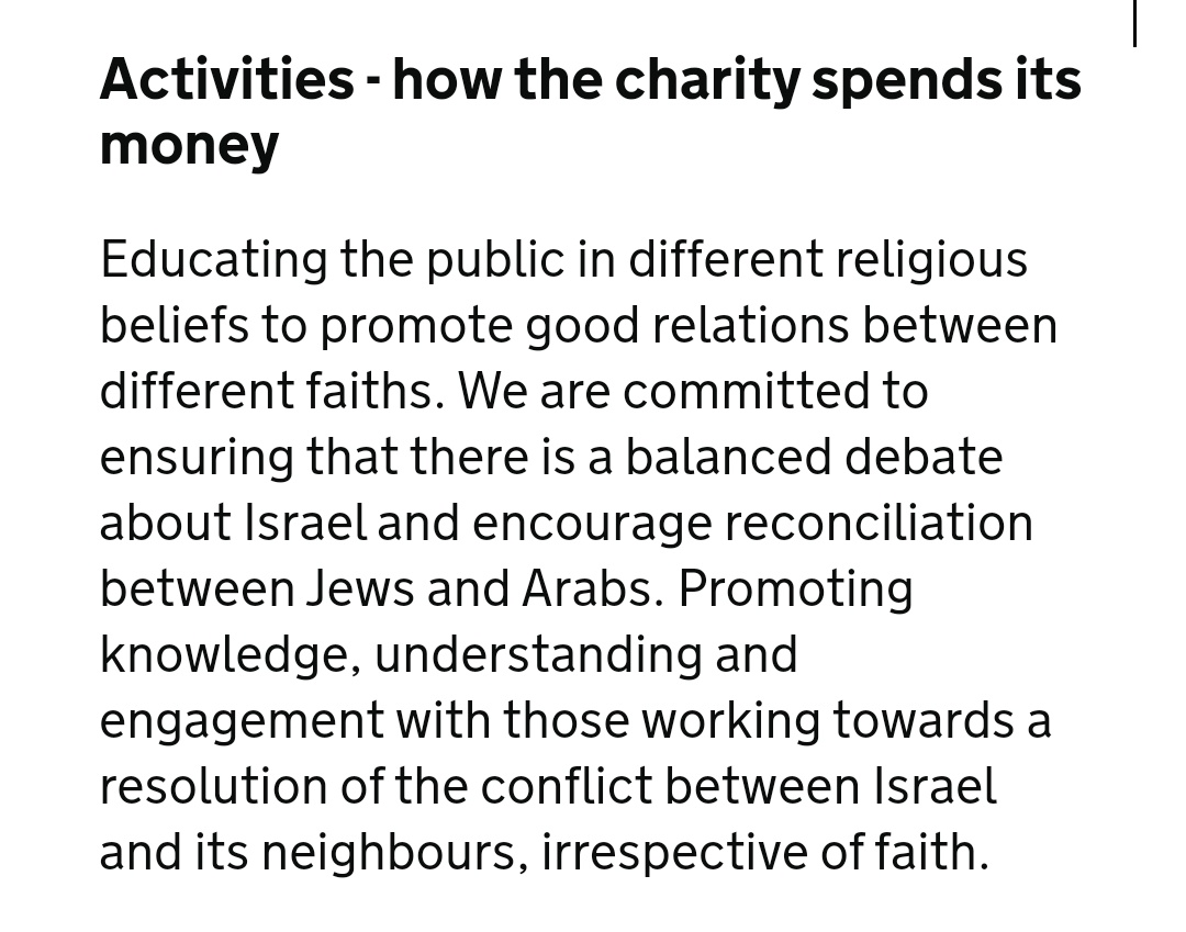 And yet on the  @ChtyCommission register this is what  @SussexFriends say they spend their income on.So who are the "staff" doing all the "educating" & "reconciliation"? . . . 