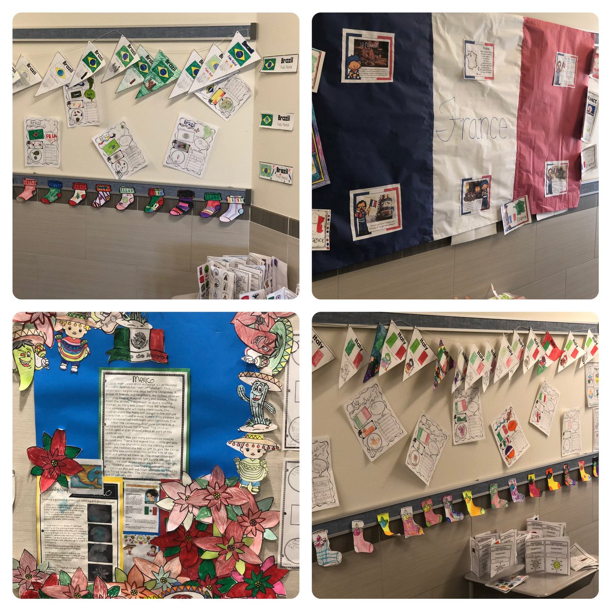 MrMolander's tweet photo. We enjoyed comparing the U.S. Winter traditions with those of Sweden! We also visited Brazil, Italy, Mexico, and France! #traditions #thirdgradeworldtravellers #HOLLAdays @HumbleISD_RCE https://t.co/GdZlcIQbn8