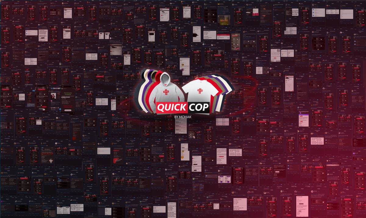 themacint0sh's tweet image. Cross Box Logo Hoodies + Tees Secured ✅

With a limited user base, it's safe to say my app stood out with over thousands of checkouts. From PS5's, to sneakers &amp;amp; box logos. QuickCop does it all &amp;amp; I still have more in the works.

RT + Follow for a chance to win a copy! 😎💙