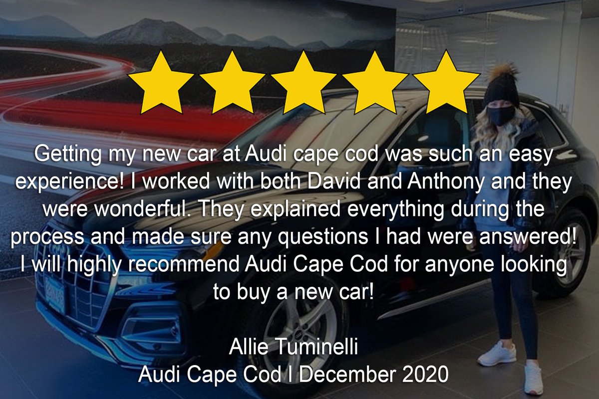 At Audi Cape Cod, customer satisfaction is our #1 goal!  #Audi #AudiCapeCod #CapeCod