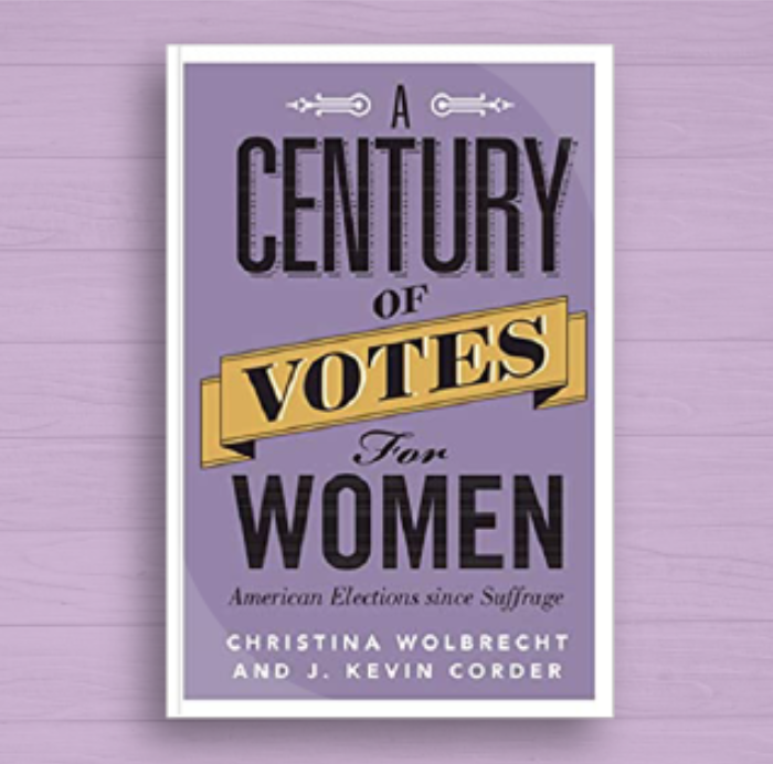 INSuffrage100's tweet photo. Three books on suffrage were published this year by Indiana scholars, including "A Century of Votes for Women: American Elections Since Suffrage" by @C_Wolbrecht, a political scientist at the University of Notre Dame. 🎉 📚 https://t.co/UR4rSI6jCJ #19Moments @WomenVote100 https://t.co/JTMpO3MIiw