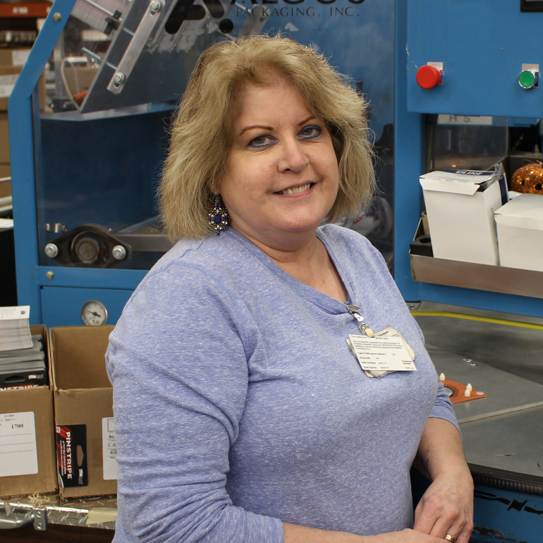 sharplinepro's tweet photo. Meet Marilyn! Marilyn is the lead over all the Prostripe roll packaging and she takes care of all aspects of packaging of roll stripe products for wholesale and retail customers! 
We're glad to have had you on our team for 17 years! 

#Employee #EmployeeHighlight #Sharpline https://t.co/gjrTgJROT5