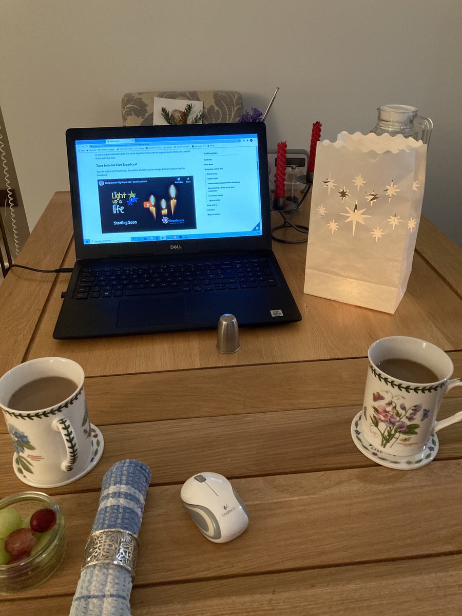 Lighting a candle - a gentle, kind and thoughtful celebration of many lives tonight ⁦<a href="/Hospiscare/">Hospiscare</a>⁩