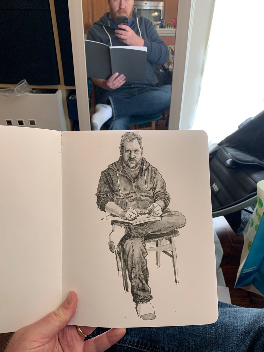 Self portrait, Mar 26.