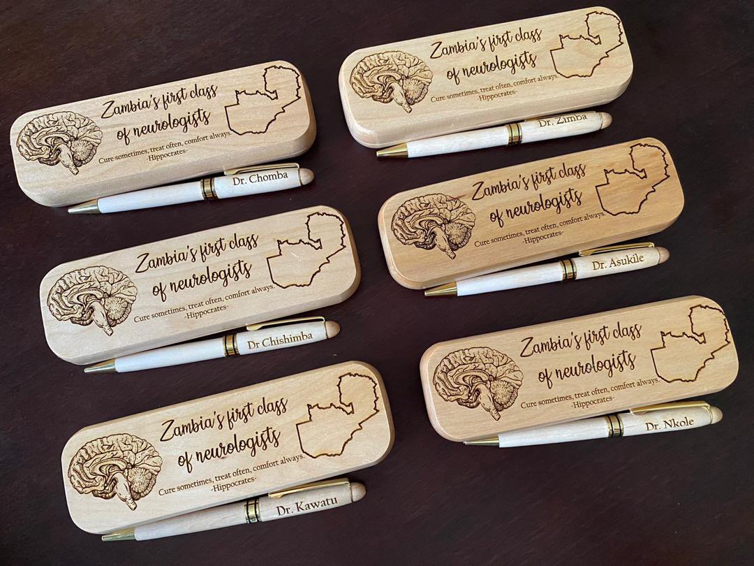 DeannaSaylor1's tweet photo. Today I surprised our first class of Zambian neurologists with their Christmas presents. Remember these names - they are going to do great things! #globalneurology @NeurologyZambia @ZINCAREZambia @mashina_chomba @stanpaulzimba @chishimba22 @melodyasukile @lisakafula @nfwamakawatu https://t.co/Hy5yGRxNcc