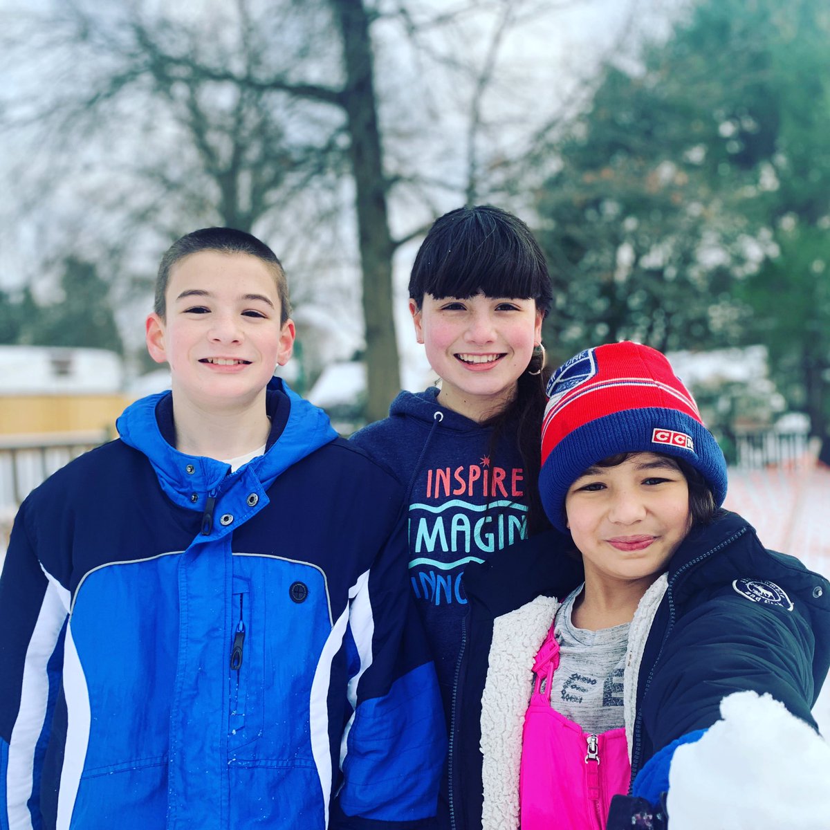 realmomshealth's tweet photo. Haven’t seen these guys all day. Can’t tell you how happy I am to know they are making the most of this snow!
##snowday #snowballfights #buildingforts #snowangels #htsdhavingfun https://t.co/x6BcvJA8j0