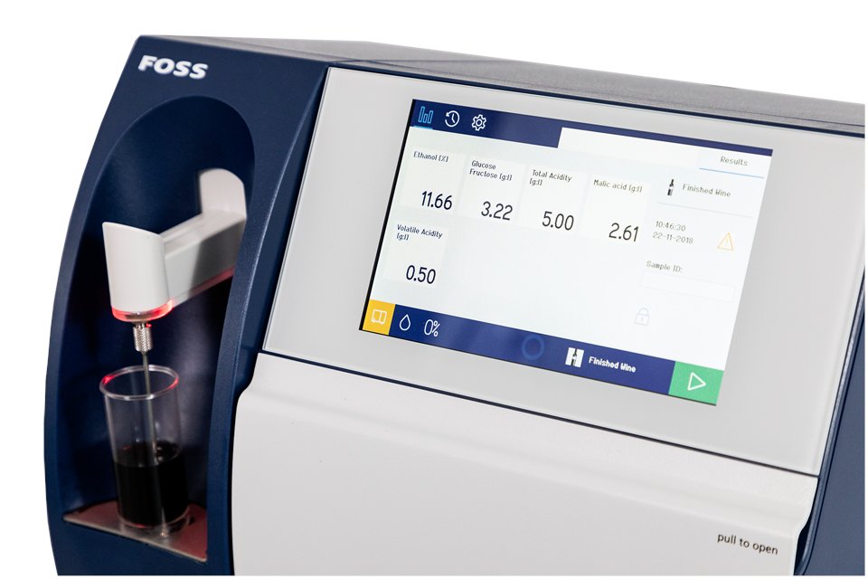 FOSS_Americas's tweet photo. This 'out of the box' wine analyzer allows you to rapidly test 8 key parameters in wine and grape must with results in less than three minutes. https://t.co/2Z5UqseKTC

#winetesting #oenofossgo #wine #wineanalysis #grapemust https://t.co/E4vPHrCwHd