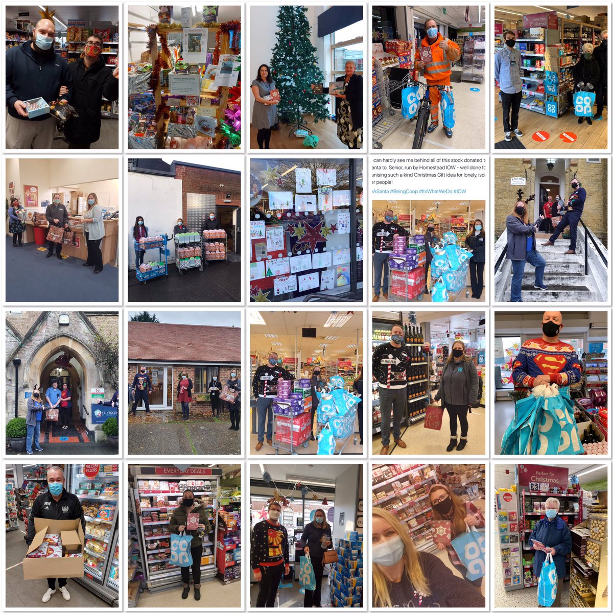 ColinHayward20's tweet photo. Sometimes little acts of kindness do make a difference, when the Isle of Wight &amp; Southampton Co-op stores combine with our communities we are unstoppable, we are incredible, we break through all barriers because we are one. Coop #itswhatwedo @Steve_Murrells @CP_Whitf @PeterBatt3 https://t.co/ot3flsNsQ3