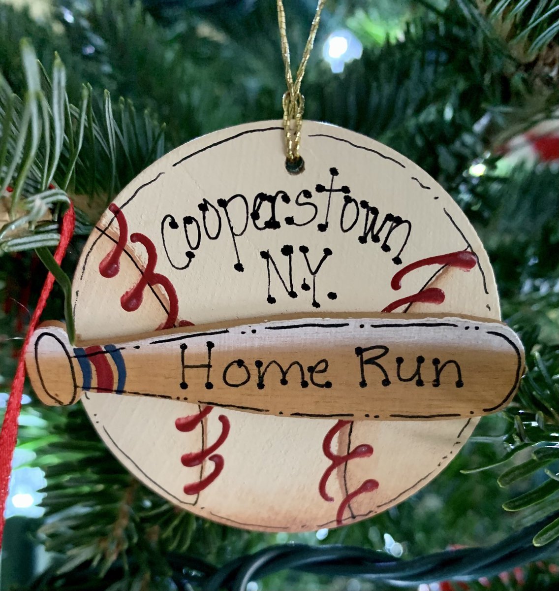 ParmaMayor's tweet photo. Ward 6 Councilman Larry Napoli sent two of his top picks for our series of favorite Christmas ornaments. He wrote: “Baseball is a big part of memories made throughout the years with our sons Larry and Ryan.” #parmaornament https://t.co/O71b8yFH5W