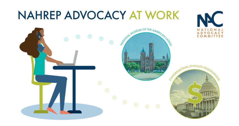NAHREP's tweet photo. Looking back at 2020, NAHREP advocacy has accomplished a lot! We've instituted state delegations, where Government Affairs Directors from each chapter meet once a month to discuss local and statewide issues.
Read more in Noerena's latest #nahrepNAC blog at https://t.co/DaDwjvHxMg https://t.co/zijZes4WDF