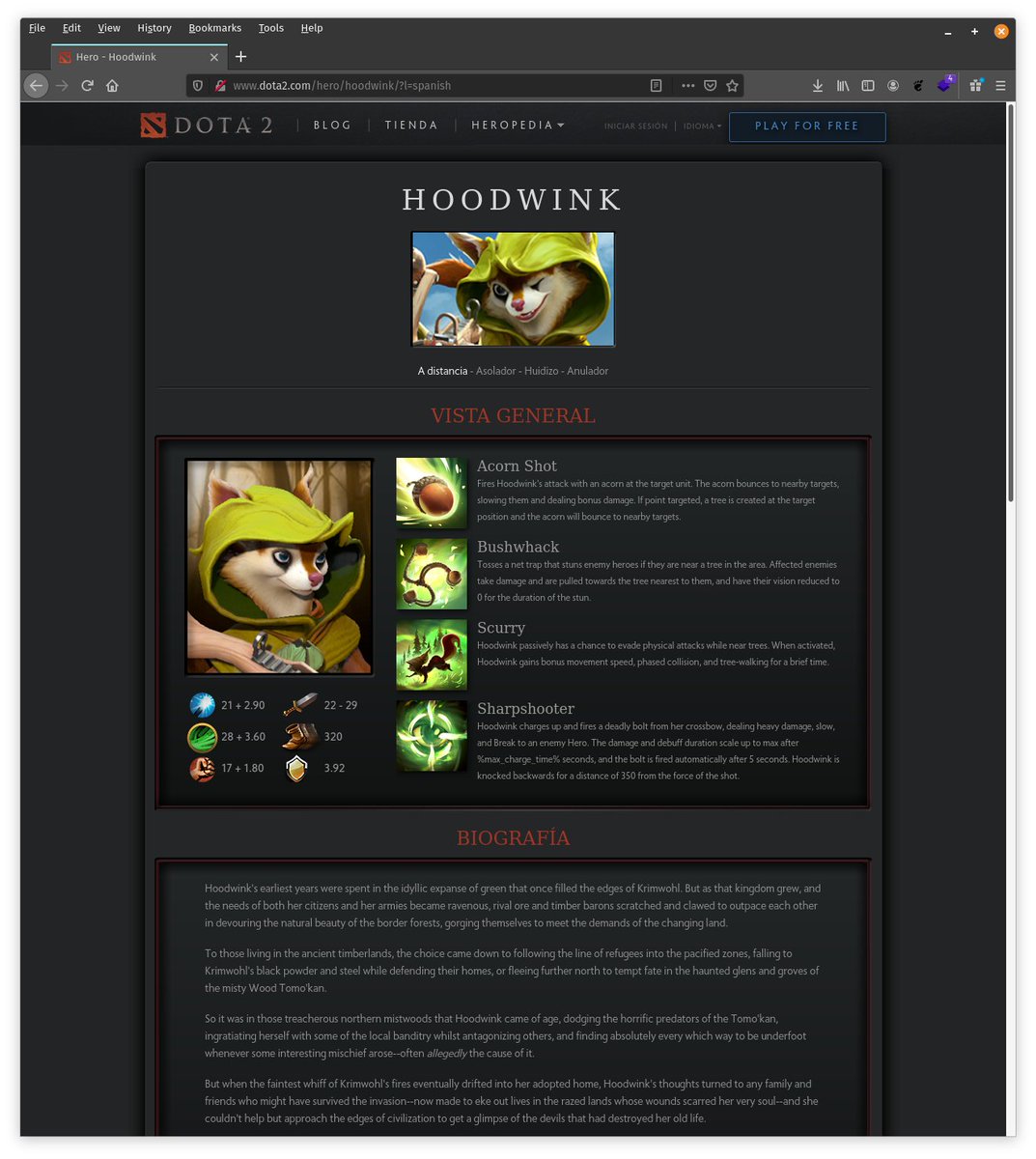 benhur07b's tweet photo. Hoodwink.
https://t.co/vR5BNIV8z2
#Dota2 #PatchPlease #IceFrogPlease https://t.co/KPO97ejq3g