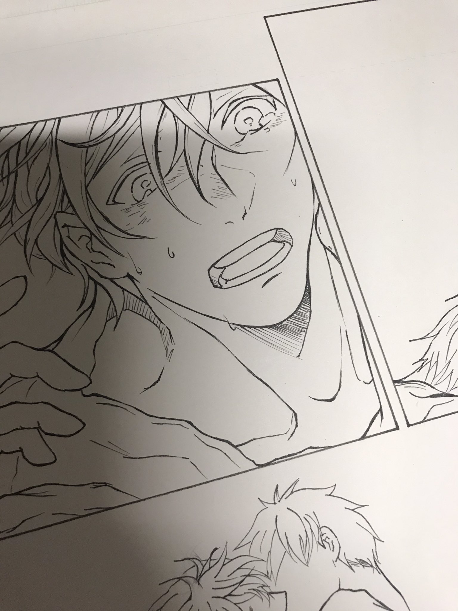 Abicywai Drawing I Really Really Love This Boylovestory ギヴン Given被贈與的未來but I Changed The Protagonist S Hair Color And Eye Color Painting Drawing Art Manga Anime アニメ 漫画 漫画絵