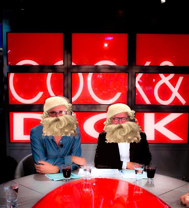DeCOCKPartij's tweet photo. Zatdag 10 uur @venloinbeeld op Facebook en cockendick op YouTube. 
De Xmas versie!!! https://t.co/UOzNTlypxQ