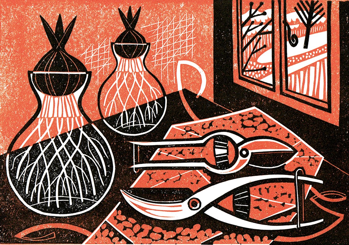 Lovely lino prints by Suffolk-based  @Clarecurtislino (last orders by 20 Dec)  #SupportArtists  https://clarecurtis.co.uk/product-category/print-shop