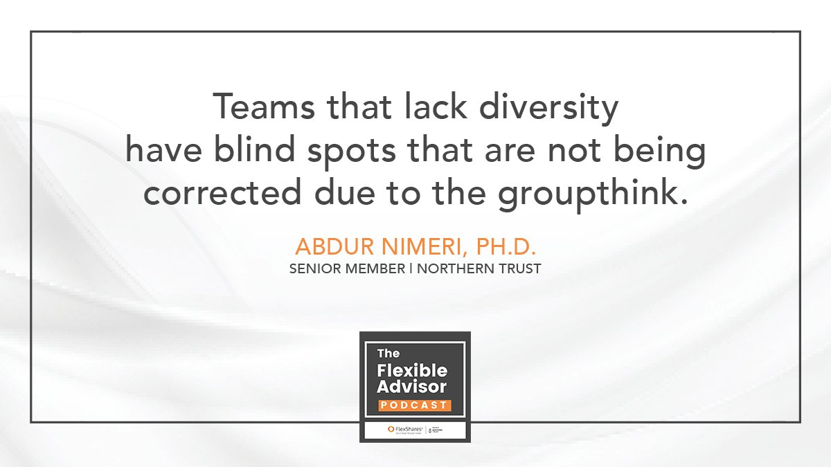 Diverse thought in an organization can lead to strong results. In this episode of The Flexible Advisor, Abdur Nimeri, Ph.D. provides ideas on where to look for your next hire: hubs.ly/H0CPCGx0

#TheFlexibleAdvisor #Podcast #TeamManagement #Diversity