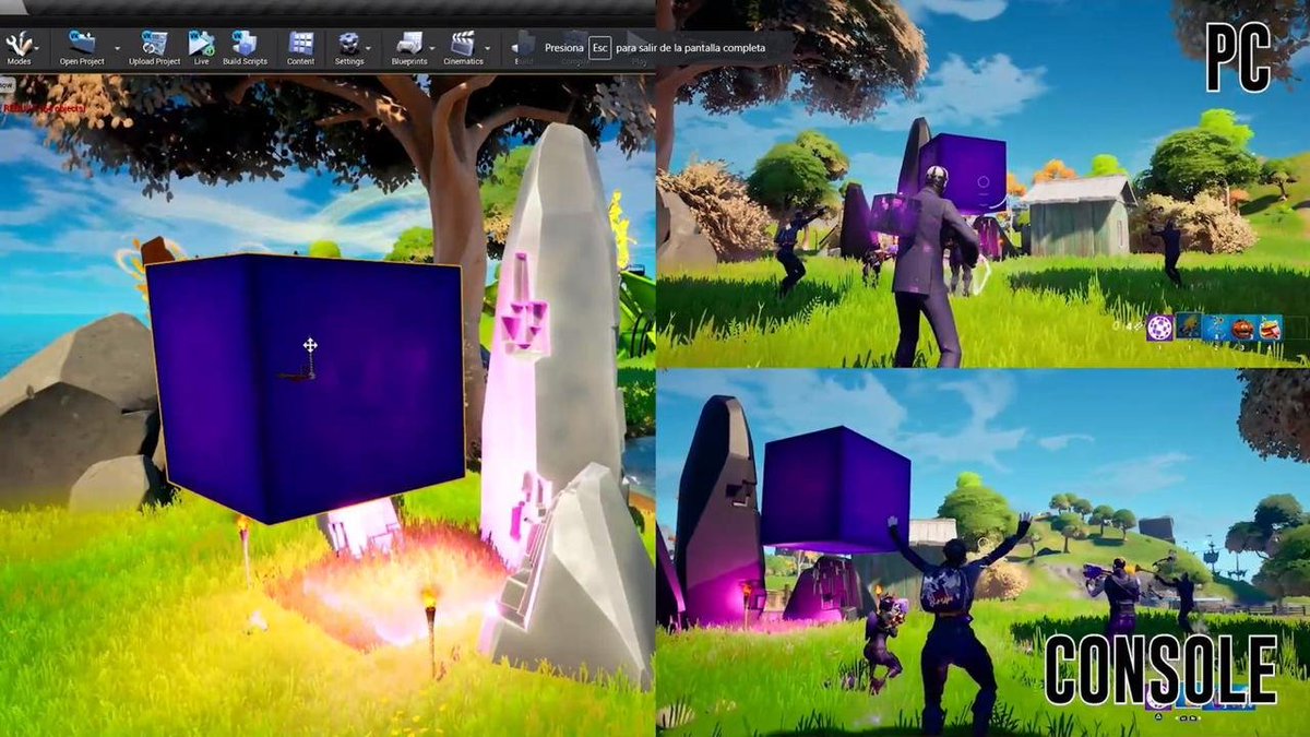 ForniteCo's tweet photo. Código de Creador: NOOBMASTSR69
Resumen de lo nuevo de Fortnite:  · Nueva herramienta disponible para PC en 2021 · Podrás exportar tus propias texturas y aplicar los cambios en tiempo real en todas las plataformas. https://t.co/CRPrSOUb7U